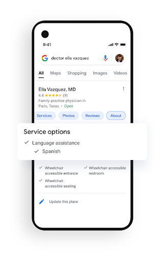 Vind een dokter via Google Search!