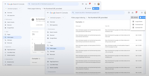 Nieuw video-rapport in Google Search Console