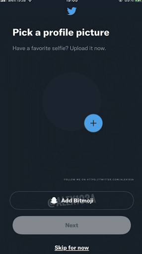 Twitter test een nieuwe integratie met Bitmoji’s als profielfoto