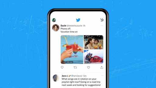 Twitter maakt het mogelijk om GIFs, afbeeldingen en video’s te posten in één tweet