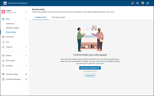 LinkedIn lanceert nieuwe 'Brand Safety Hub'